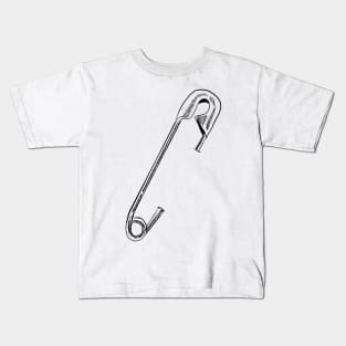 Safety Pin Kids T-Shirt